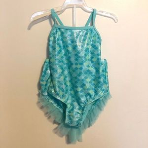 Two-Piece Toddler Mermaid Swimsuit  - NWT!